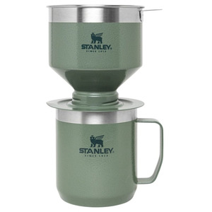 STANLEY Set Camp mug + permanentní filtr dárkové balení kladívková zelená